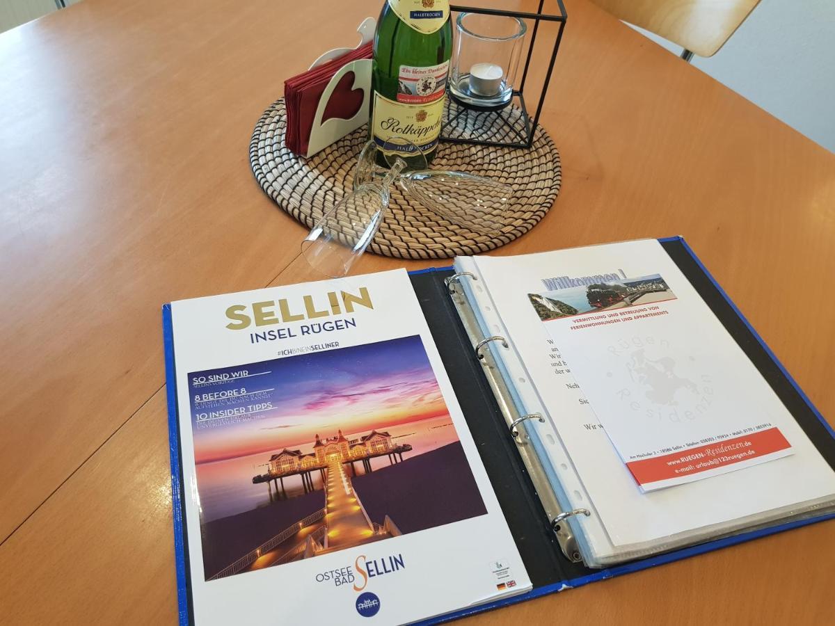 " Residenz Seeblick" Studio 27 Mit Seitlichem Ostseeblick Sellin  Eksteriør billede