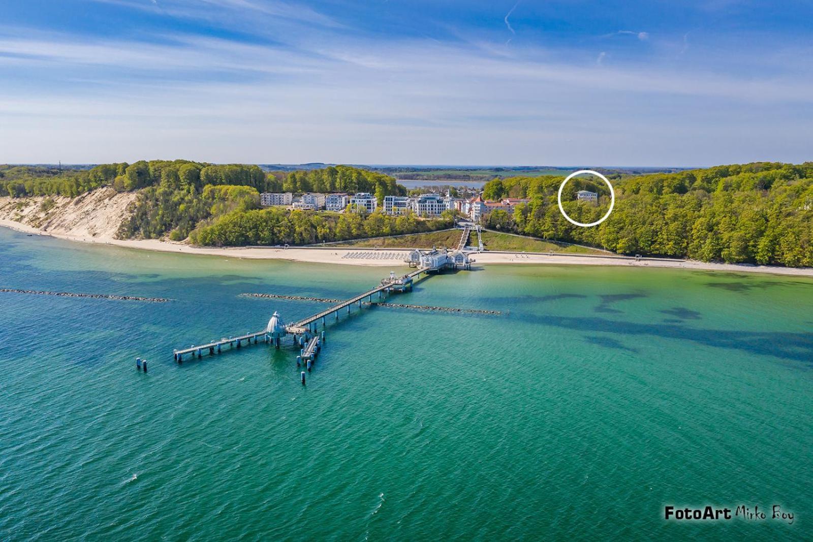 " Residenz Seeblick" Studio 27 Mit Seitlichem Ostseeblick Sellin  Eksteriør billede